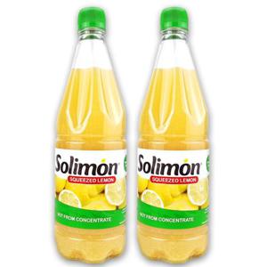 [해핑몰] 레몬즙 솔리몬 스퀴즈드 레몬 1980ml (990ml x 2개)