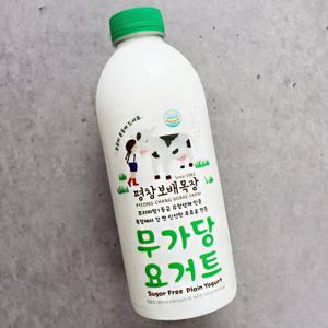 평창보배목장 무가당 요거트 1000ml X 5병