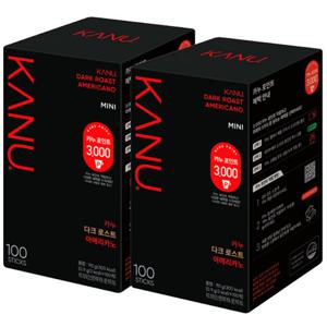 맥심 카누 다크 미니 100T+카누포인트 x 2개