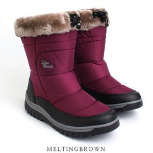 [멜팅브라운]여성 패딩 미들부츠 여성 겨울 부츠 ho3