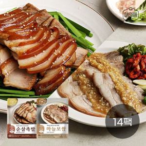 [다신샵] 성수동905 쫄깃 순살족발&보쌈 14팩 / 저지방 살코기