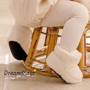 [꿈과별]마쉬멜로 어그 보행기슈즈 아기겨울신발 덧신