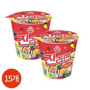 갤러리아_오뚜기 진라면 컵 매운맛 65g x 15개