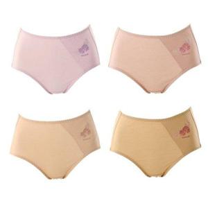 갤러리아_와코루 면 60수 순면 데일리 자수팬티 4종세트(WPT4122 BR/OB/CO/VI)