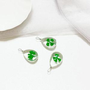 [느낌상점]행운의 합격 네잎클로버 키링 가방 악세사리 열쇠고리 행운 수능 응원 선물 클로버 부적