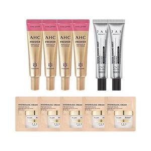 AHC 아이크림 시즌12 12ml x4 + 쟈스 기미크림 15ml x2 + 쟈스샘플 5매