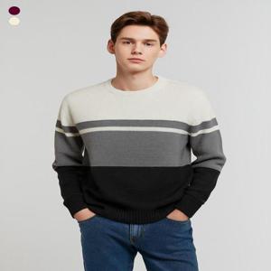 [HUM][HUM]남) 절개 배색 풀오버1 (FHMWCWR182P)