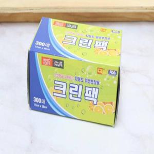다용도 밀봉 식품봉투 미니 크린팩 300매 식재료 보관 봉투 WFKIO8X