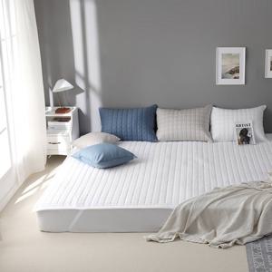 순면누빔 고정밴딩 패밀리 침대패드 210x200(S+SS)