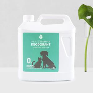 [펫츠맘마] 반려동물 살균,소독 탈취제 대용량 4리터