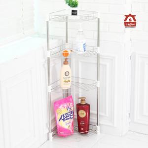 참생활 욕실선반 A형 4단 높은형 코너선반 다용도선반