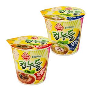 [오뚜기] 컵누들 매콤한맛/우동맛 12개