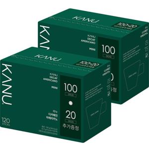 맥심 카누 디카페인미니 100T + 20T X 2개