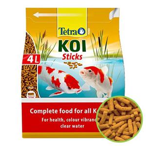 대용량 테트라 폰드 코이스틱 4L 비단잉어사료 금붕어