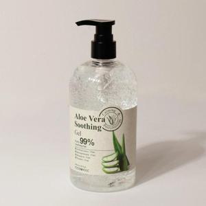 푸드어홀릭 알로에베라 수딩젤 500ml /펌프형 병풀추출물함유 진정 수딩겔 수분크림
