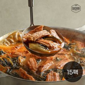 [다신샵] 돼지등뼈 깊은 육수~성수동905 들깨 우거지 순살 감자탕 15팩 / 국내산 돼지고기