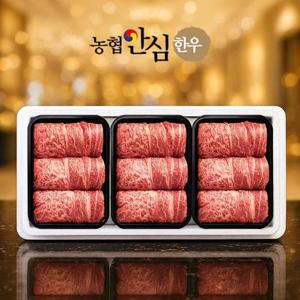 농협안심한우 금빛1호 한우등심 선물세트 1.0kg(냉장/1등급)