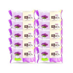 라벤더 때비누(1p)-10개 바디스크럽 샤워비누 목욕비누 향수때비누