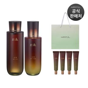 [텐텐] 한율 송담 탄력 스킨 150ml + 에멀젼 125ml (아이크림 4개)