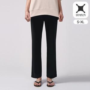 [유니제이] (계절선택)이지 밴딩 스판 와이드 팬츠