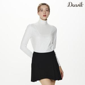 [텐텐] 듀빅 여성 롱 터틀 방풍 이너 니트스웨터 DF4WSW299WH