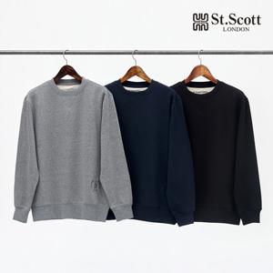 [St.Scott] 세인트 25FW 아트웍 클라우드 기모 맨투맨 3종(남)