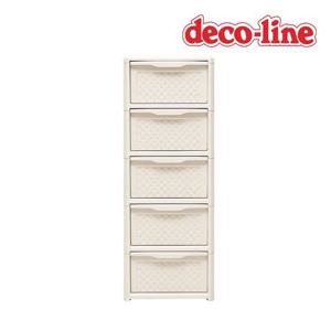 데코라인 린도 5단서랍장 38cm V50