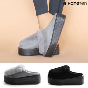 행텐 HT-1723 여성용 키높이 털 슬리퍼 방한 슬리퍼 실내화 사무실슬리퍼