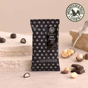 [산과들에] 다크초콜릿마카다미아 초코볼 30봉 (마카다미아 초콜릿 간식)