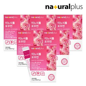 [내츄럴플러스] 콜린 미오 이노시톨 포우먼 30포 6박스 / 주석산수소콜린 임산부 엽산 아연