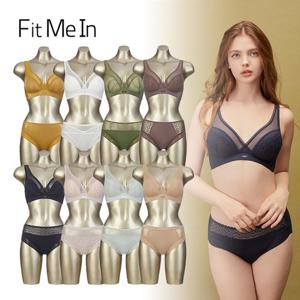 핏미인 라이크라 바디커버 노와이어 여성속옷세트 16종