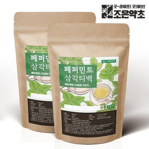 [조은약초] 페퍼민트차 삼각티백 2g x 100개입 x 2팩 (총 400g)