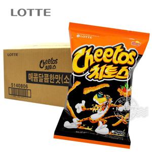 롯데 박스 치토스매콤달콤 82g 16입 과자 간식 군것질