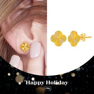 ★12월혜택★ [골드피아] 24K 순금 행운의 크로버 귀걸이