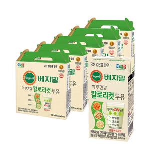 [정식품] 베지밀 하루건강 칼로리 컷 두유 190ml x 80팩