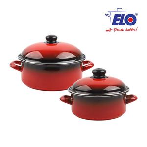 ELO 빨강법랑 일반형18cm + 일반형24cm