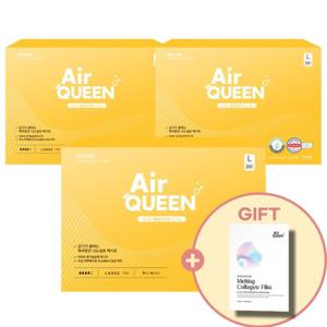 (사은품증정) 에어퀸 뉴브레스 생리대 대형 20Px3팩(총 60P) 대용량