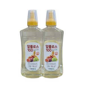 라온 아임쿡 알룰로스 100 설탕 대체 감미료 스테비아 저칼로리 1,185g 2개 / 청림식품