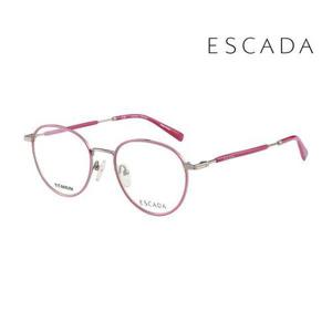 [에스까다](국내당일출고)  안경테 VES984F 0598 라운드 티타늄 남자 여자 안경