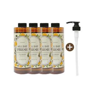 [르퀼라야]르퀼라야 올데이 프레쉬 바디 클렌저 750ml 4개