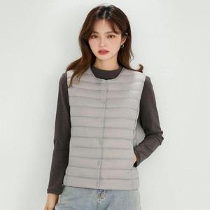 여성 6컬러 겨울 오리털 경량조끼 패딩조끼 이너조끼