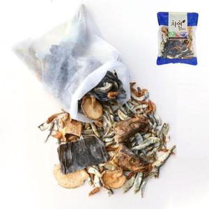 [국내산해물6종+국내건조 황태머리] 대형 다시팩 330g×1봉