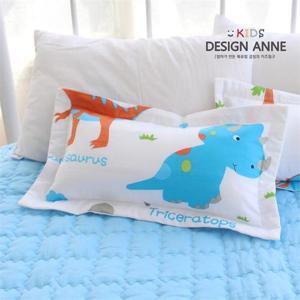 [디자인엔]순면 유아메밀베개_다이노스