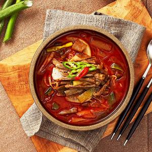 [외갓집]푸짐한 건더기 실온보관 육개장 600g x 5팩