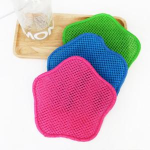 망사 주방 수세미 3p