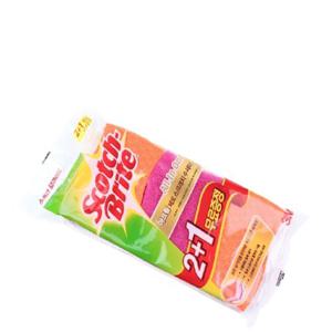 아크릴 제로 스크래치 주방 설거지용 수세미 2P (W9B19B5)