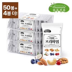 [하루견과] 구운코코넛칩을 담은 더 프리미엄 화이트 30gx50봉+4봉 더!(총54봉)
