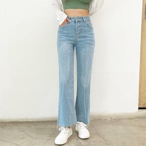 [교복템]토마토팩토리 연청 데님 내가요즘 힙한바지