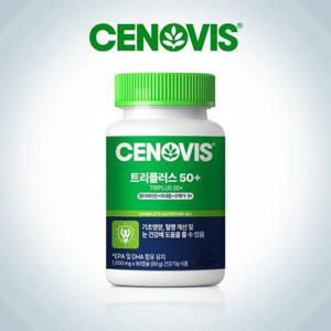 갤러리아_[세노비스] 트리플러스 50+ 멀티 비타민 미네랄 오메가3 (90캡슐