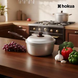 호쿠아 에샤로트 항공냄비 편수 18cm / 일본냄비 / 알루마이트